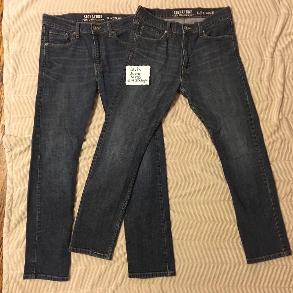 Levi’s Jeans- Men’s Signature Jeans -2 pair